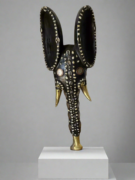 Decorated Elephant Sculpture